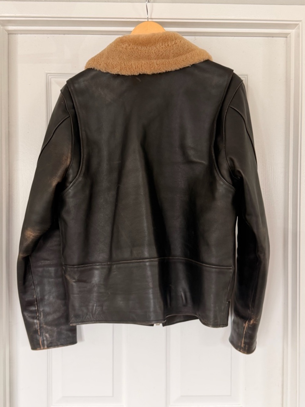 Freenote Cloth Leather Aviator Jacket - Picture 2 of 8